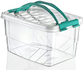 (image for) CARRY BOX+LID HOBBY HANDLE - 7L