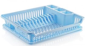 (image for) HOBBY DISH DRAINER +TRAY ASST - STD