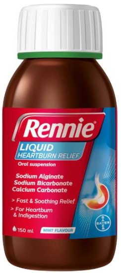 (image for) RENNIE LIQUID HEARTBURN - 150ML