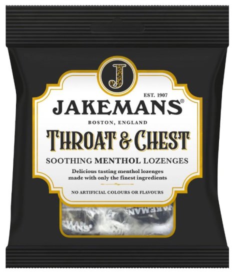 (image for) JAKEMANS MENTHOL BAG THROAT&CH - 73G