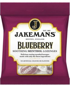 (image for) JAKEMANS MENTHOL BAG BLUEBERRY - 73G