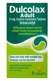 (image for) DULCOLAX ADULT BISACODLY 8S - 5MG