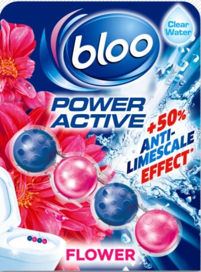 (image for) BLOO TOILET RIMBLOCK- FLOWERS