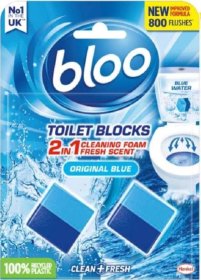 (image for) BLOO TOILET BLOCK BLUE ORIG 2S - 50G