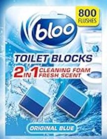 (image for) BLOO TOILET BLOCK BLUE ORIG 2S - 50G