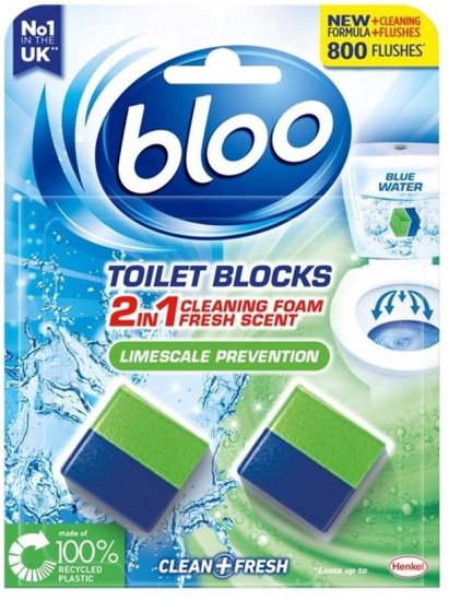 (image for) BLOO TOILET BLOCK LIMESCALE 2S - 50G