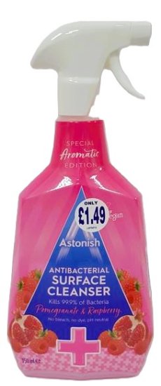 (image for) ASTONISH ANTI-BAC SPRAY PM1.49 - 750ML