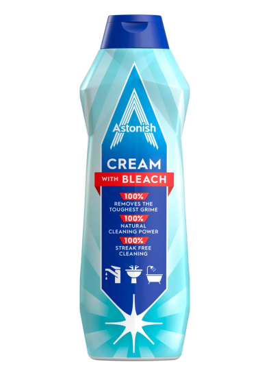 (image for) ASTONISH CREAM CLEANER BLEACH - 500ML
