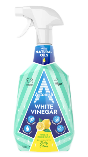 (image for) ASTONISH WHITE VINEGAR CITRUS - 750ML
