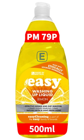 (image for) EASY WASHING UP LIQUID LEMON PM79P - 500ML