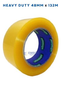 (image for) ULTRA CLEAR TAPE H/DUTY 132M - 48MM