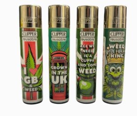 (image for) CLIPPER LIGHTER UK WEED - STD