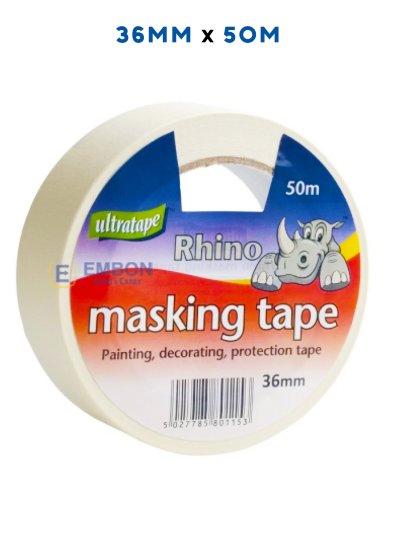 (image for) RHINO MASKING TAPE 50M - 36MM