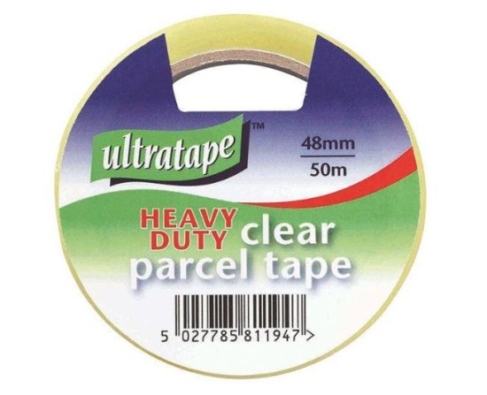 (image for) ULTRA CLEAR PARCELTAPE H/D 50M - 48MM