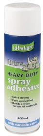 (image for) RHINO H/DUTY SPRAY ADHESIVE - 500ML