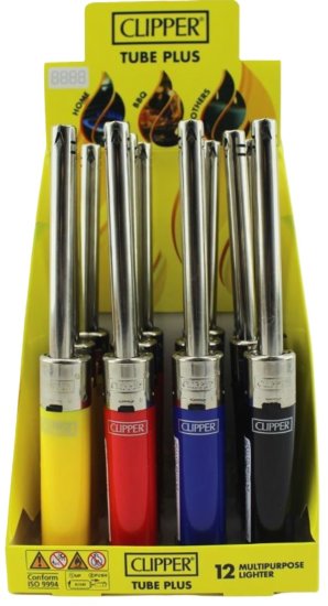 (image for) CLIPPER LIGHTER TUBE PLUS ASST - STD