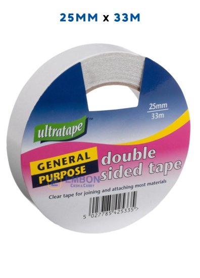 (image for) ULTRA DOUBLE SIDED TAPE 33M - 25MM