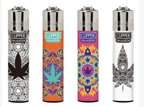 (image for) CLIPPER LIGHTER WEED MANDALA 3 - STD