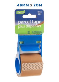 (image for) ULTRA BROWN TAPE +DISPENS 20M - 48MM