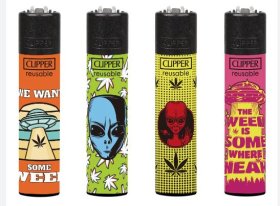 (image for) CLIPPER LIGHTER GALAXY LEAVES - STD