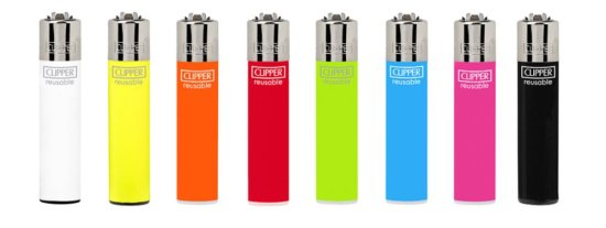 (image for) CLIPPER LIGHTER SOLID ASST - STD