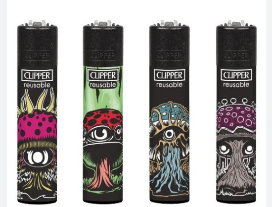 (image for) CLIPPER LIGHTER ALIEN MUSHROOM - STD