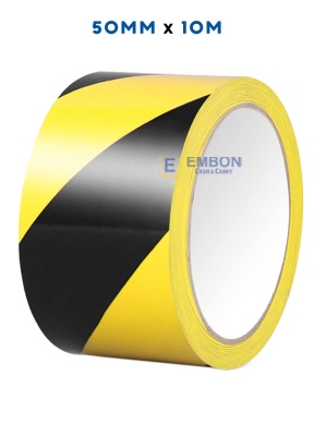 (image for) ULTRA HAZARD TAPE BLK/YELL 10M