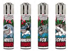 (image for) CLIPPER LIGHTER SHARK WEED - STD