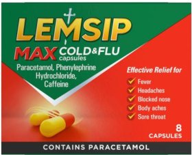 (image for) LEMSIP MAX ALL IN ONE C&F CAPS - 8S