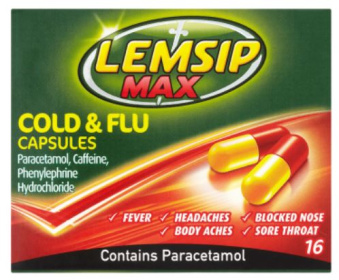 (image for) LEMSIP MAX STRENGTH CAPSULES