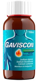 (image for) GAVISCON LIQUID PEPPERMINT - 150ML