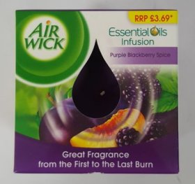 (image for) AIRWICK CANDLE PUR/BERRY P3.69 - 105G