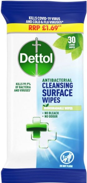 (image for) DETTOL WIPES BIO SURF/B PM1.69 - 30S