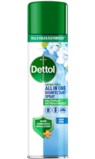 (image for) DETTOL DISINFECTANT SPRAY CRISP LINEN - 300ML