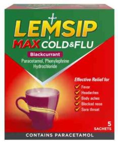 (image for) LEMSIP MAX COLD &FLU B/CURRENT - 5S