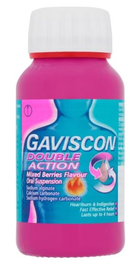 (image for) GAVISCON LIQUID DOUBLE/A MIXED BERRY - 150ML 