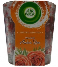 (image for) AIRWICK CANDLE WARM AMBER ROSE - 105G