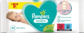 (image for) PAMPERS WIPES SENSITIVE PM1.29 - 52S