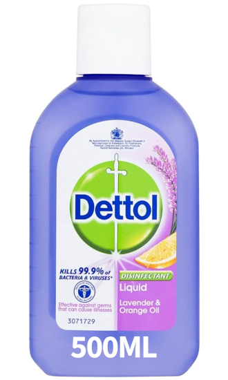 (image for) DETTOL DISINFECTANT LIQUID LAVENDER & FLOWER - 500ML