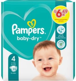 (image for) PAMPERS BABYDRY S4 PM6.49 - 25S