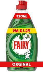 (image for) FAIRY WASHING LIQUID PM1.29 - 320ML