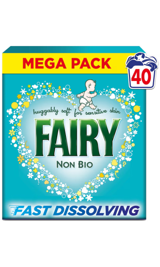 (image for) FAIRY WASHING POWDER NON BIO 40W - 2.2KG