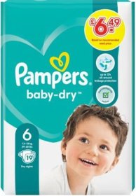 (image for) PAMPERS BABYDRY S6 PM6.49 - 19S