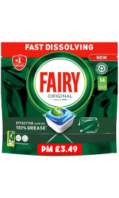 (image for) FAIRY DISHWASHER TABLETS PM3.49 - 14S