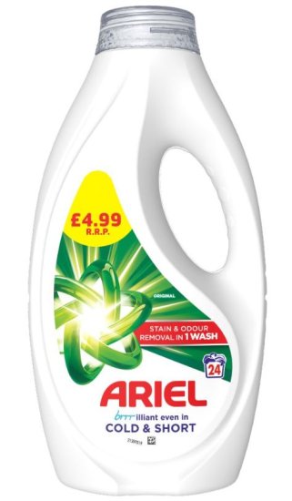 (image for) ARIEL LIQUID DETERGENT PM4.99 - 744ML