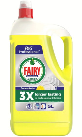 (image for) FAIRY PROF WASHING UP LIQUID LEMON - 5L