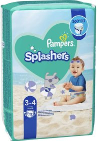 (image for) PAMPERS SPLASHERS SWIM PANT3-4 - 12S