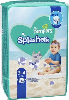 (image for) PAMPERS SPLASHERS SWIM PANT3-4