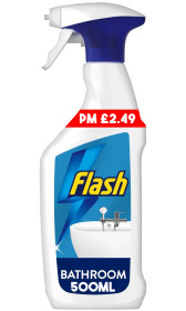 (image for) FLASH SPRAY BATHROOM PM2.49 - 500ML