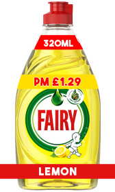 (image for) FAIRY WASHING LIQUID LEMON PM1.29 - 320ML